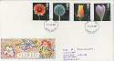1987-01-20 Flowers Stamps FDC (12244)