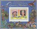 1985 Tuvalu Queen Mother Concorde M/S MNH (14209)