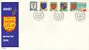 1982-02-23 Jersey Definitive High Values FDC (14261)