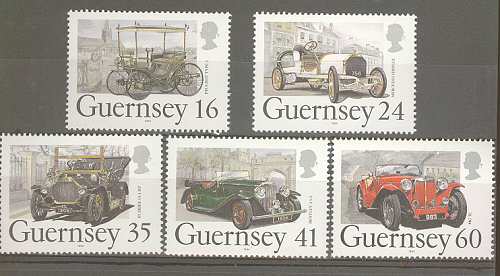 Guernsey Cars 5 MNH (1520)