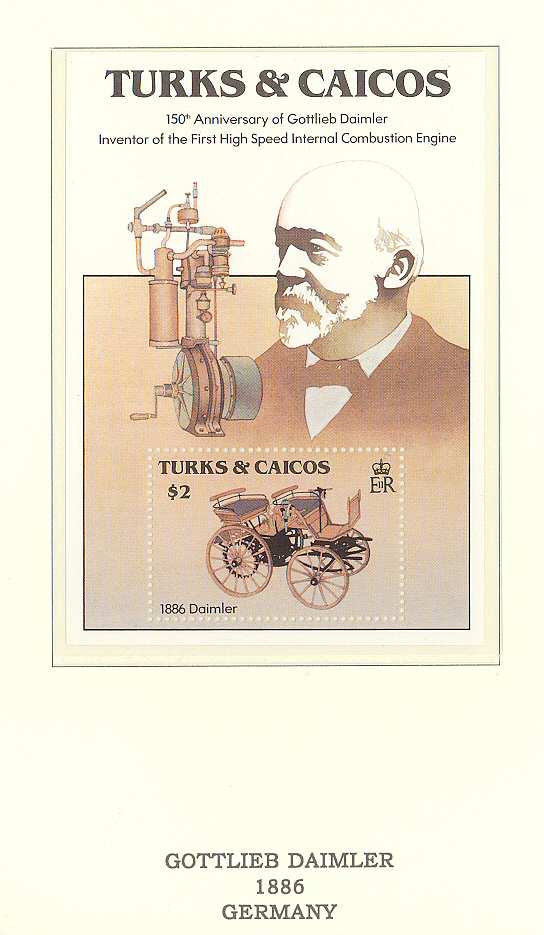 Turks & Caicos MS MNH (1529)