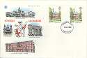 1980-05-07 Kensington Palace Stamp Gutter Pair FDC (15671)