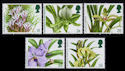 1993-03-16 SG1659/63 Orchid Stamps MINT Set