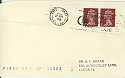 1969-08-27 Coil Stamps Slogan FDC (17355)