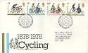 1978-08-02 Cycling Stamps Bureau FDC (17552)