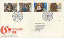 1974-11-27 Christmas Stamps Bureau FDC (17574)