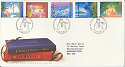 1987-11-17 Christmas stamps Bureau FDC (17676)