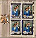 1981 Cook Islands Royal Wedding optd Disabled Yr (19313)