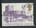 SG1613a £3 Carrickfergus Castle Stamp Used (21173)