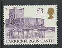 SG1995 £3 Carrickfergus Castle Stamp Used (21176)