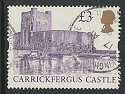 SG1995 £3 Carrickfergus Castle Stamp Used (21177)