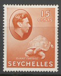 Seychelles KGVI 15c M/M (21917)