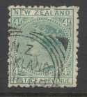 New Zealand QV 4d green used (22035)