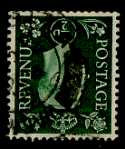 KGVI SG462wi Â½d green Used (22562)