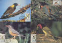 1985-01-10 Venda Songbirds Maxi Cards FDC (30115)