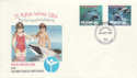 1991-07-24 NZ Health / Dolphin Stamps FDC (36227)
