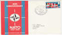 1969-04-02 NATO SHAPE BF 1081 PS FDC (38065)