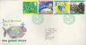 1992-09-15 Green Issue FDC (3903)