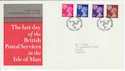 1973-07-04 IOM Last Day postal Services Souv (39109)