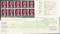 1979-02-05 FD7B 70p Folded Booklet Stamps (40195)