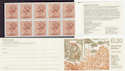 1987-04-14 FL9B £1.30 Folded Booklet Stamps (40255)