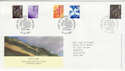 2002-07-04 68p Scotland Doubled with 2003 Set FDC (40578)