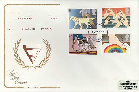 1981-03-25 Year Of The Disabled FDI (4067)