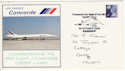 1979-10-20 Concorde Cardiff - Paris First Flight Souv (42266)