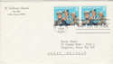 1989-08-30 USA 25c Letter Carriers pair FDC (43026)