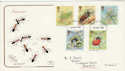 1985-03-12 Insect Stamps Devon FDI (43223)