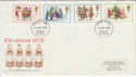 1978-11-22 Christmas Stamps Dudley FDI (45441)