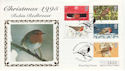 1995-10-30 Christmas Robins Christmas Common FDC (45912)