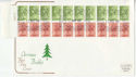 1980-11-12 Christmas Bklt Windsor Cylinder Margin FDC (46163)