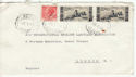 1956 Italy to London Cover (47640)