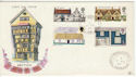 1970-02-11 Rural Architecture Patrington cds FDC (48898)