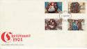 1974-11-27 Christmas Stamps Swindon FDI (48933)
