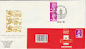 1992-07-28 GD4a Airmail Bklt Stamps Manchester FDC (49487)