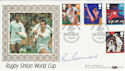 1991-06-11 Rugby Union World Cup Benham Signed FDC (49561)