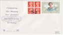 1996-04-16 Queen's 70th Label Pane Windsor FDC (49724)