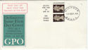 1968-09-16 4d Bklt Stamps Windsor cds FDC (49789)
