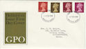 1968-02-05 Definitive Stamps Windsor FDC (50011)