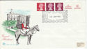 1980-01-16 Definitive Coil Stamps Windsor FDC (50013)