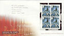 2004-03-16 Letters by Night Bklt Pane NW10 FDC (50106)