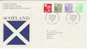 1982-02-24 Scotland Definitive Pre Dated 1980 Error FDC (50437)