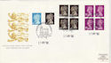 1990-04-17 Machin Booklet Stamps Combo Windsor FDC (51299)