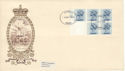 1974-10-09 45p Booklet Stamps PUI Windsor Scarce FDC (51703)