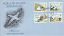 1985-05-05 Falkland Is Dep Albatrosses Stamps FDC (52305)