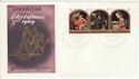 1969-12-01 Gibraltar Christmas Stamps FDC (52405)