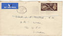 1949-10-10 Universal Postal Union Stamps x4 FDC (52430)