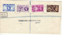 1949-10-10 Universal Postal Union Derby cds FDC (52445)